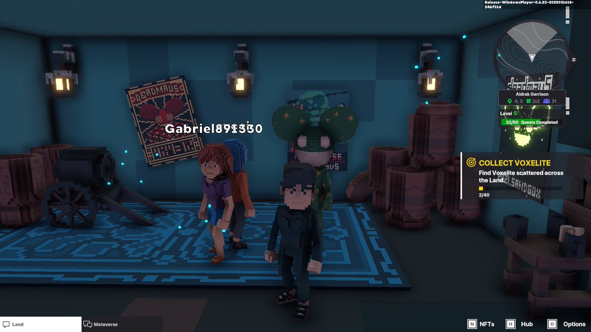 atelierinmemory's tweet photo. @TheSandboxGame @deadmau5 I just participated in the daily #SandboxAlphaS2Contest for a chance to earn up to 1,000 $SAND! Starting March 17 - Selfie with Deadmau5. Check out my screenshot below!
👇 #SandboxAlphaS2 https://t.co/bwDTuSeneu
