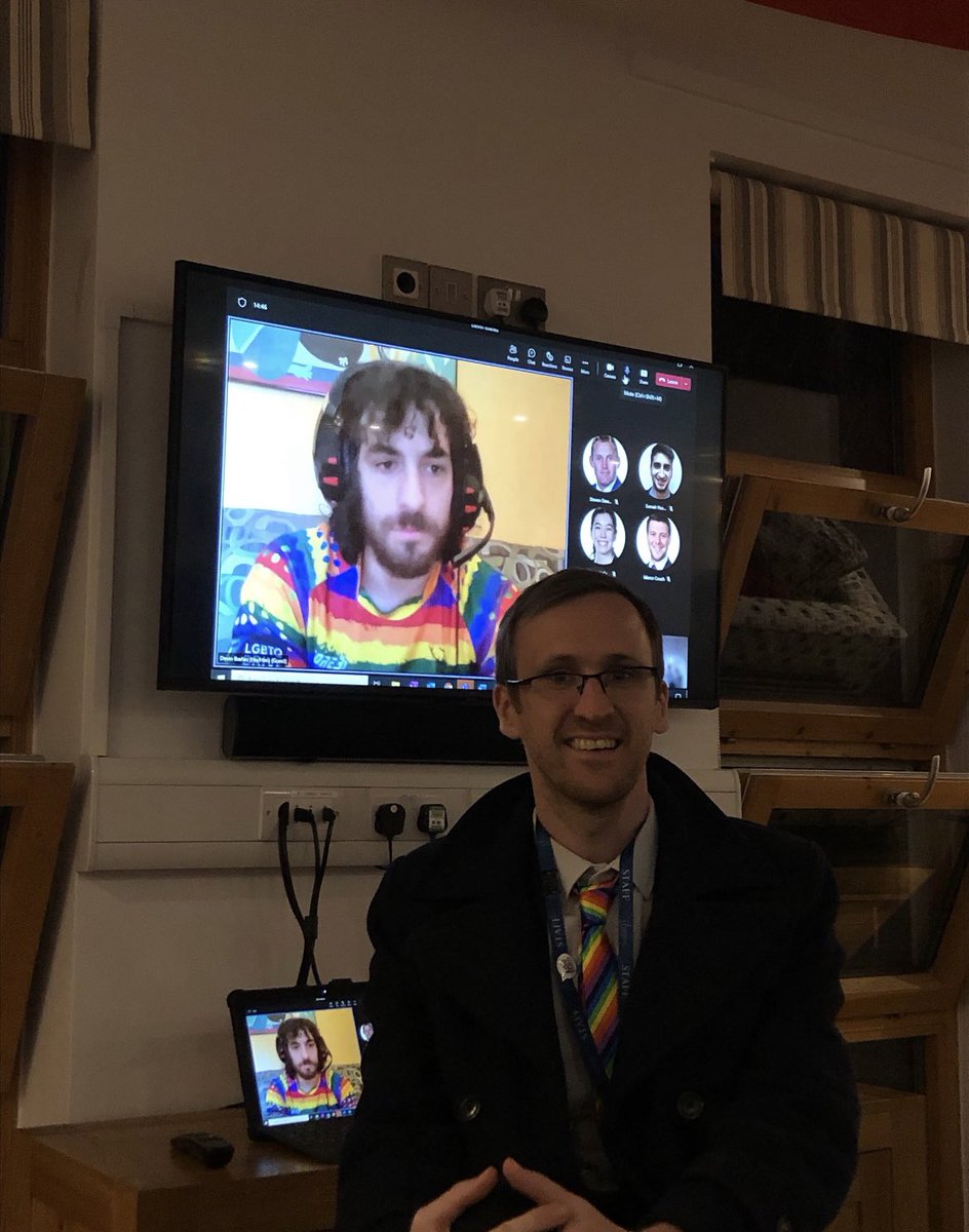 HouseHilton's tweet photo. Hilton were treated to a talk from @thatgayrugger on his experience as being a gay professional rugby player. The talk was eye opening, and lots of the gents took to the floor to ask questions. Thank you to Mr Greene for organising the talk, and also to Devin for speaking. https://t.co/UzXE75b9jz