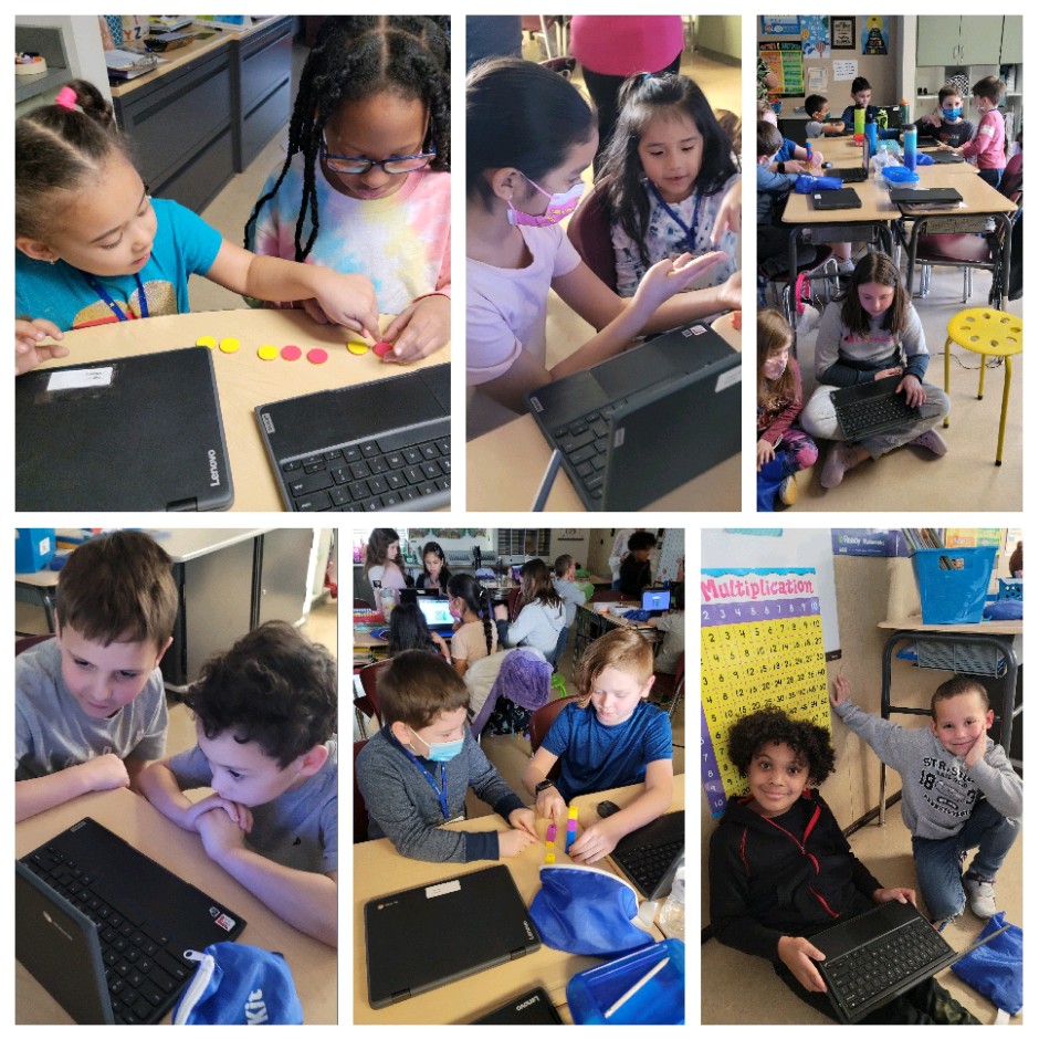 cyndistevens711's tweet photo. Our 4th Grade Mathematicians had such a great afternoon with our Kindergarten Math Buddies! We loved showing them how fun math can be using @iReady, @99mathgame, and @nerdlegame! #mathrocks #positivemathitude #mifflinsd #mathlove https://t.co/fQJ0M6vUxx