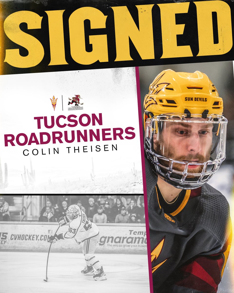 STAYING IN THE DESERT 🏜

Forward Colin Theisen heads down south after signing a contract with the Tucson Roadrunners. 

#BeTheTradition /// #ProDevils