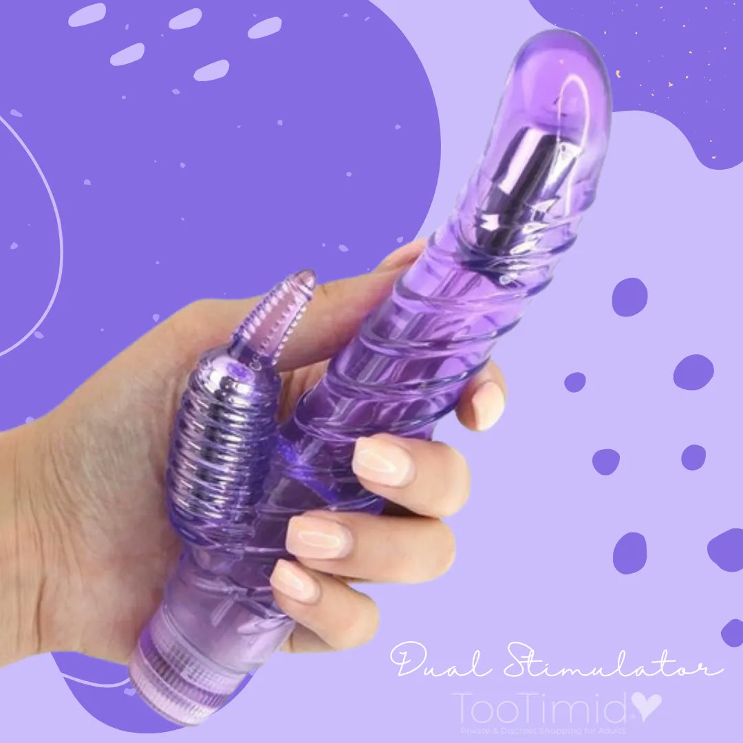 TooTimid's tweet photo. Double the stimulation, double the fun! π Shop this toy now! https://t.co/AQ7nmrGBDA
#tootimid #shopnow #vibes #vibe #adultshop #adultstore https://t.co/EHVost0Kyh