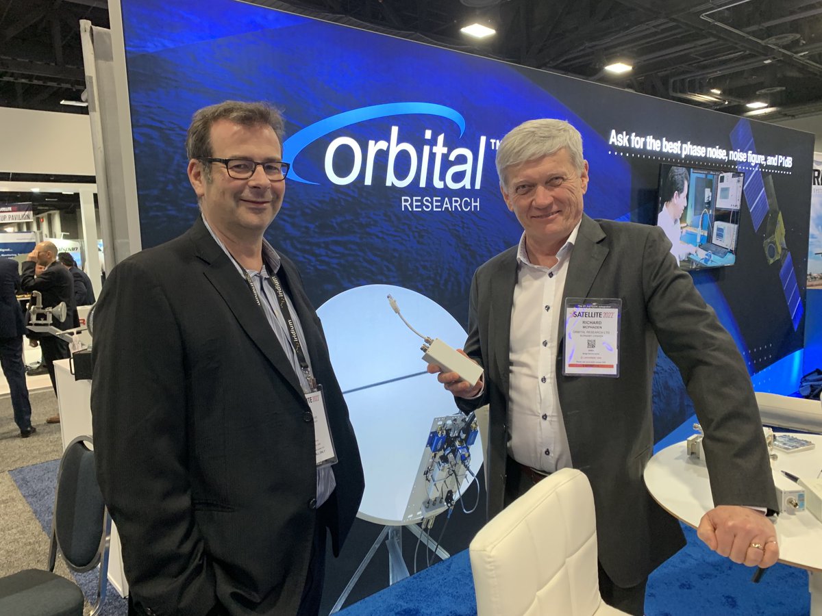 At #satshaw introducing the newest member of our LNB line. Wide Band Ultra Low Phase Noise Ka Band LNB.