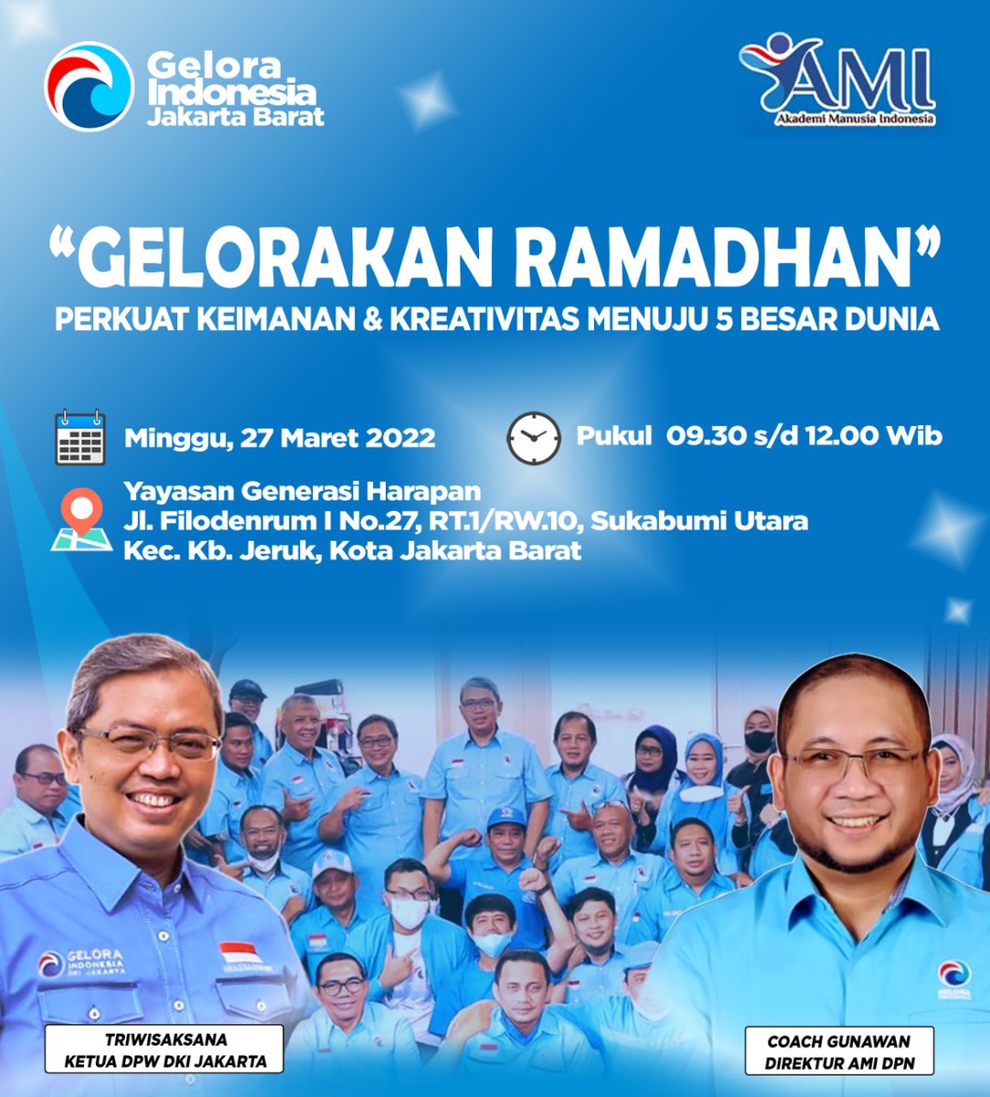 Selamat menunaikan  ibadah Puasa Ramadhan 1443 H... semoga Allah memberikan keberkahan serta kemudahan ntuk kita semua.....