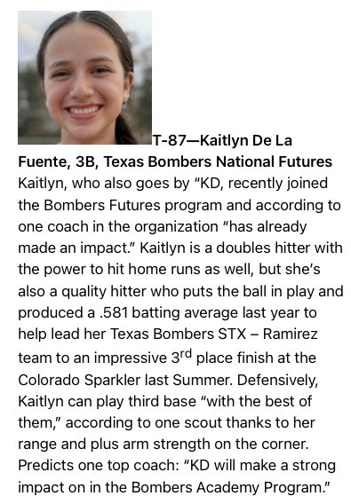 Bombers National 14U tweet media