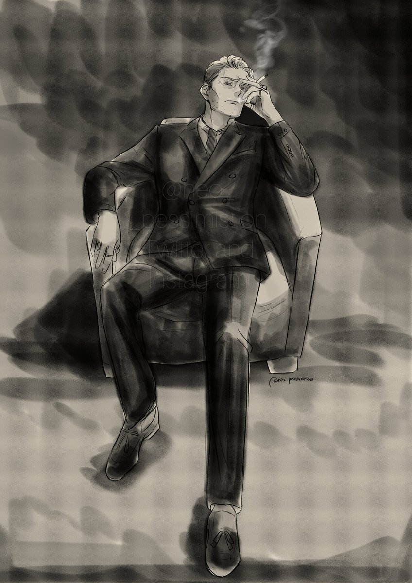 neo__pessimist's tweet image. I made my own self flustered by drawing this, so enjoy, Bard stans😩😩✨