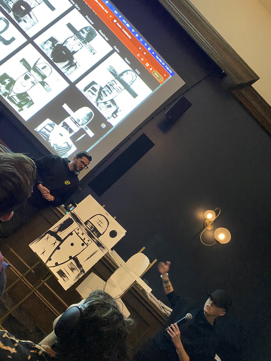 Learning about how <a href="/LauraGoodsonArt/">Laura Goodson Art</a> and <a href="/dannynewman/">Danny Newman</a> collaborated to create the 9,993 NFTs that make up <a href="/TheCowboyCult/">Crypto Cowboy Cult</a> #web3