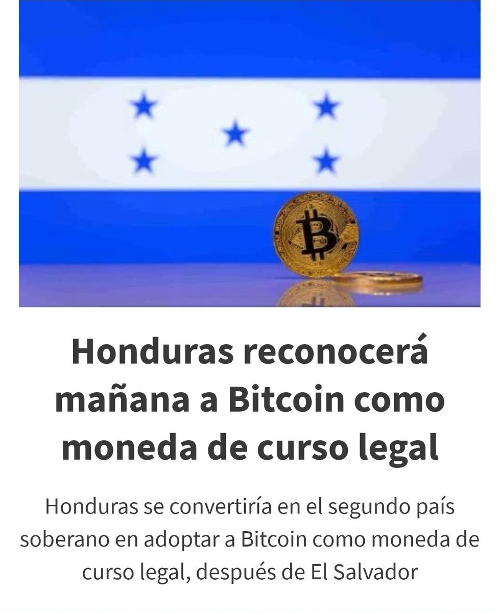 LuisCastroTV's tweet image. La info que habla de una supuesta legalización del #Bitcoin en #Honduras es FALSA.
Me lo han confirmado fuentes directas del gobierno de ese país.