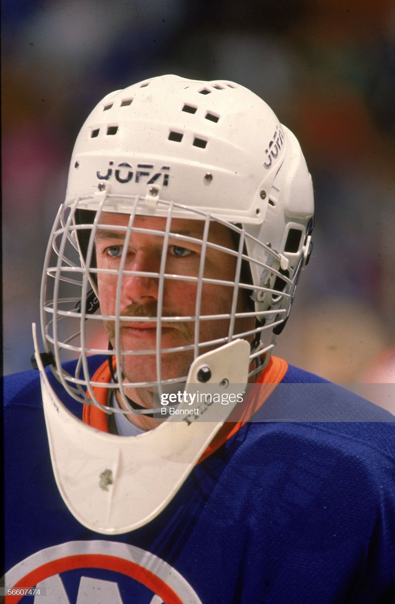 In your catalog of Billy Smith's facial protection, don't forget "The Soderstrom" #TBT