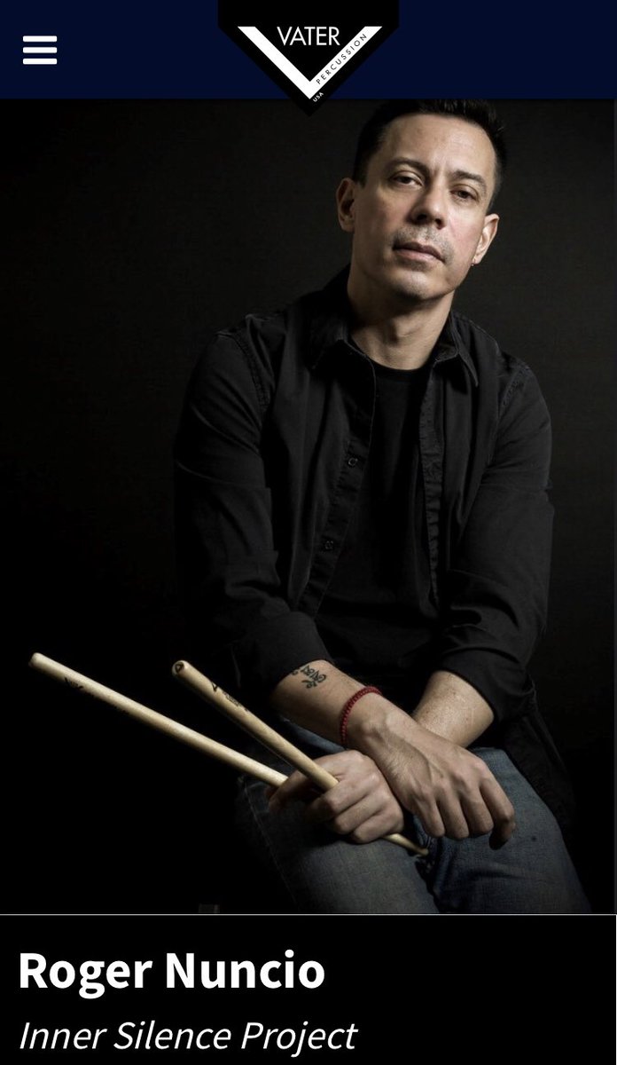 RogerNuncio's tweet photo. Ya son 5 años de ser orgullosamente artista @VaterDrumsticks 
Les recomiendo las baquetas sugar maple 8A y 5A pinta de madera.
Muchas gracias a @veerkamp por brindarme siempre todo el apoyo con equipo para hacer música. #switchtovater https://t.co/5mJ2uIZqf9