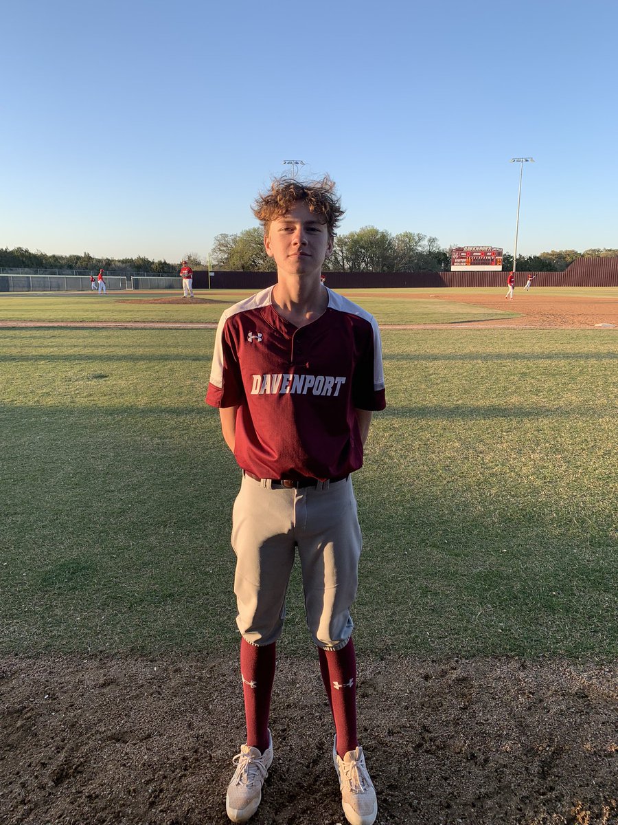 BsblDavenport's tweet photo. JV WHITE FINAL

15 Davenport White
🆚
8 West Campus

Player of the Game: 
Peyton Box
100% QAB, 2B, 3 RBI, 3 Innings Pitched, 0 Runs, 4 K’s
#earnhistory #CDIRT #BTP
@CoachKinnan @ReddingWeston @Coach_Fish76 @DavenportWolves https://t.co/KZEdlLwHdZ