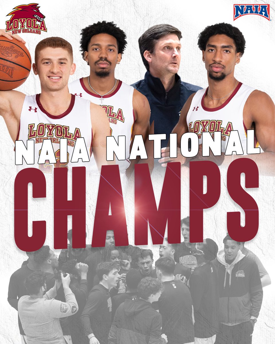 The <a href="/LoyolaWolfPack/">Loyola New Orleans Athletics</a> win the 2022 NAIA Men's Basketball National Championship with a 71-56 win over <a href="/DegaTornadoes/">Talladega College Athletics</a>!
