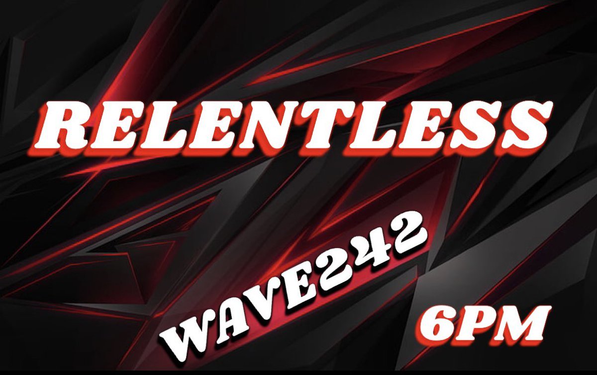 revjmorgan1's tweet photo. Join us for WAVE242 Wednesday night at 6pm as we look at being relentless for Christ! Who you inviting? https://t.co/QZrZdtLonn