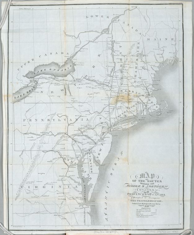 mapfriend's tweet photo. Map of the routes through the middle &amp; northern states and the provinces of Canada :… https://t.co/gxGRSwThU1 https://t.co/MJVW6xTd1a