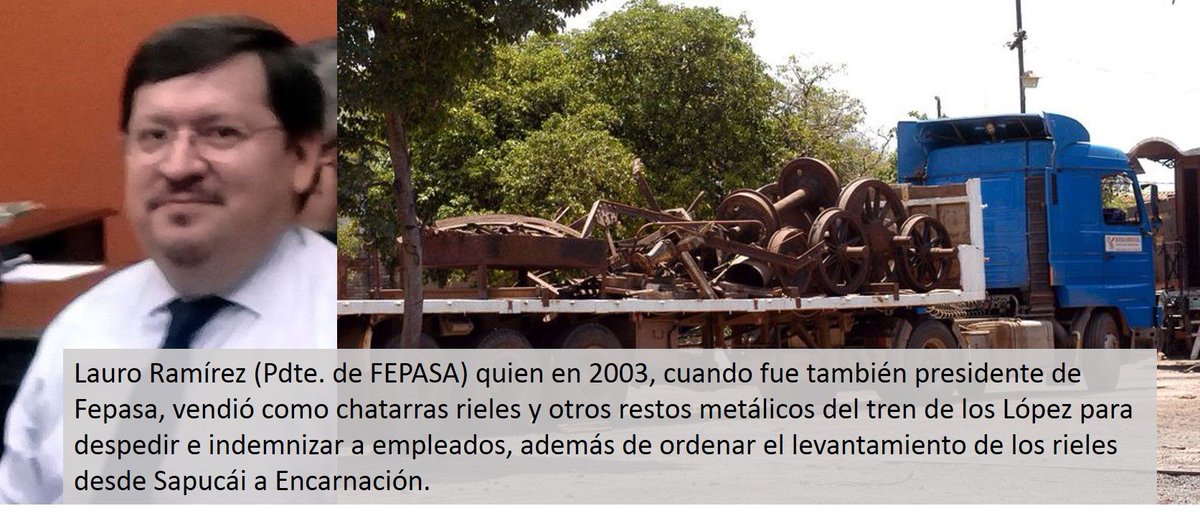 JaritaPy's tweet photo. @patriciavargasq Según publicaciones periósticas este tipo vendió partes del Patrimonio Histórico como chatarra en el 2003 https://t.co/Rp7mpZqyMp