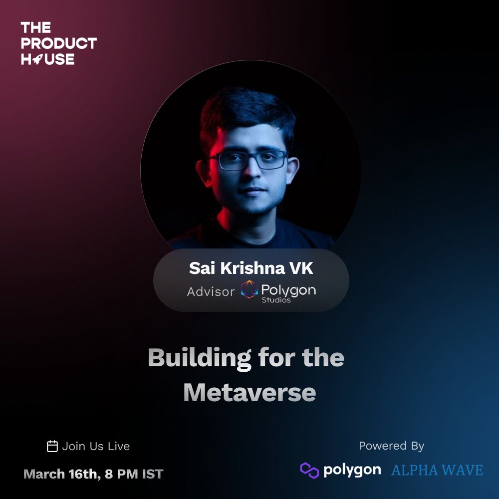SamarthSherigar's tweet photo. Attended amazing session on 'Building for the Metaverse'🦊🌐 by @5aitec, @0xcopestudio And as always, special thanks to @0xTPH @adityamohanty_ @abhayjani4 for hosting the session. https://t.co/qpQjndTNlc