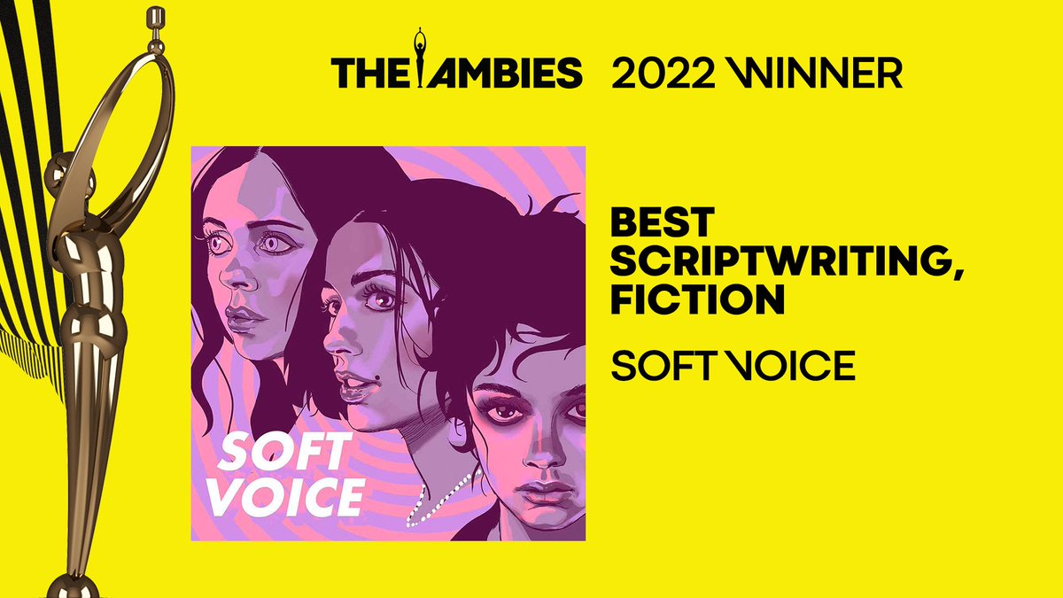 So proud of our Soft Voice team! Congrats James, you wrote such a unique, compelling and entertaining story! If you haven’t already check out ‘Soft Voice’, I promise you won’t be disappointed 😁 