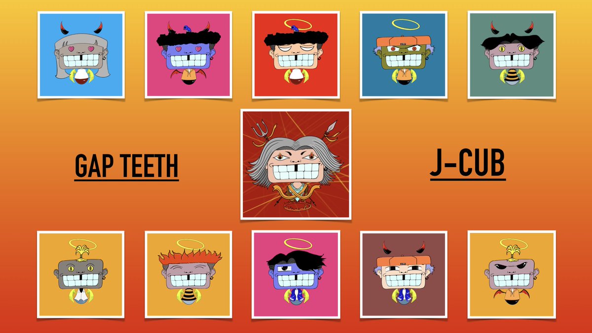 J_club_Nft's tweet photo. Collection : GAP TEETH J-CLUB
Floor price : 0.008 ETH
OS : https://t.co/8smuVfVZjC
#NFTCommumity #NFTTHAILAND #nft #GAPTEETH #Jclub https://t.co/t4MNUqOaQY