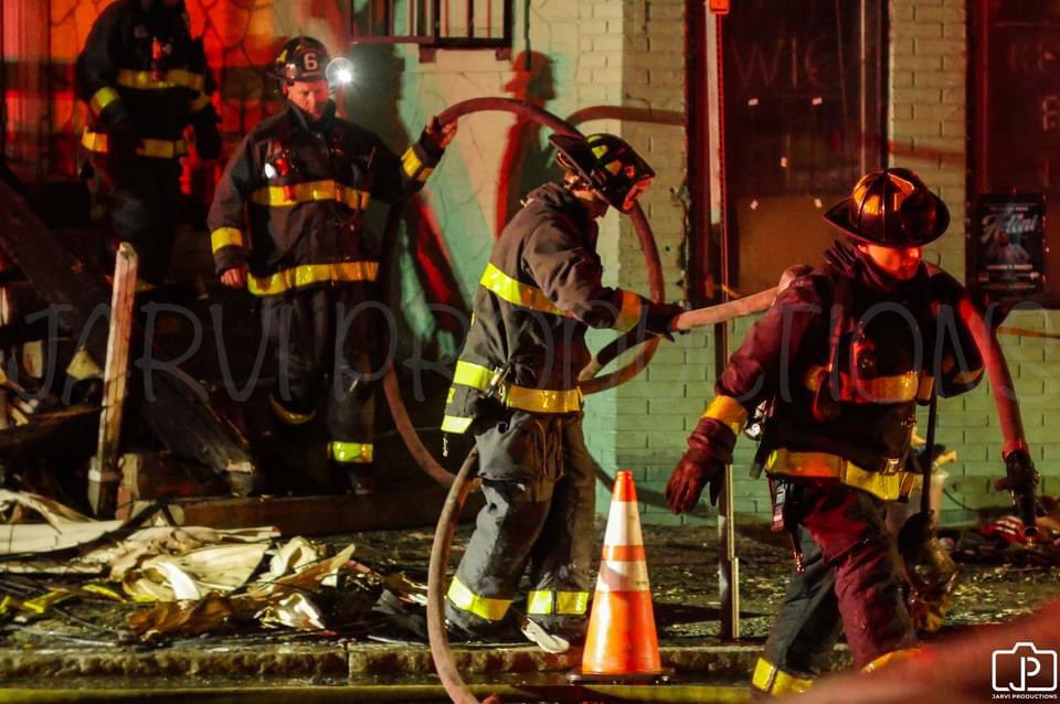 Lawrence Fire Department had a working fire on Lawrence St on 03/22/2022. Same location from this mornings 3rd alarm fire. #lawrence #lawrencema #lawrencefire #firefighters #structurefire #workingfire #jarviproductions