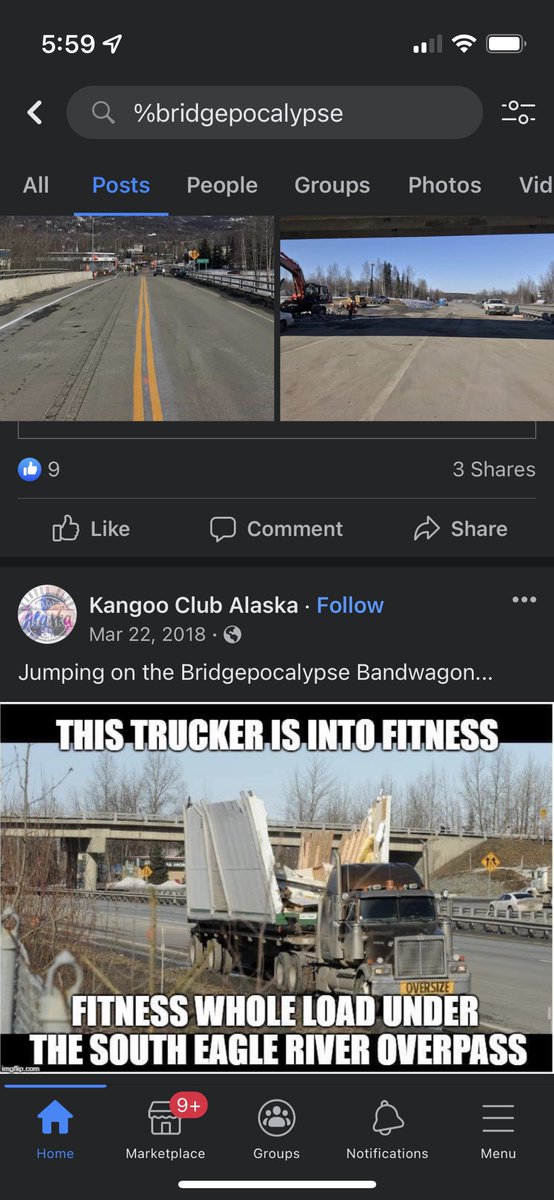 fourhchic's tweet photo. Four years since @daveskoster coined #bridgepocalypse Glenn Highway disaster. https://t.co/eIDAnOEHb3