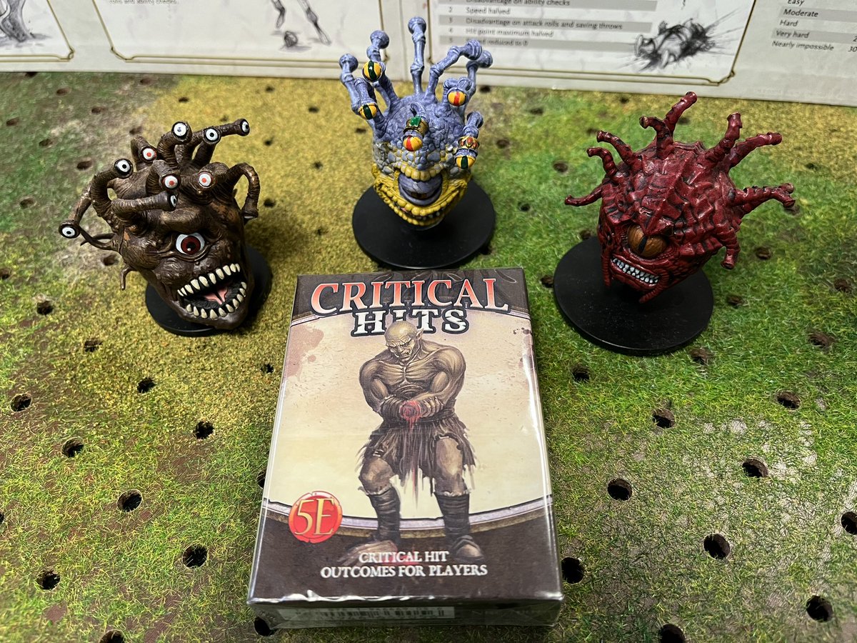 QuestsAndChaos's tweet photo. Join us to tonight for our first @NordGames sponsored giveaway. Tonight’s giveaway is the Critical Hit for Players deck. https://t.co/V35u11HISp 7pm pst #trepg #dnd #giveaway *beholders not included https://t.co/oT94zwt11h