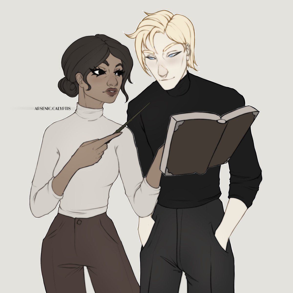 sinfulaspen's tweet photo. Ah, this “completelyunclearwhatitmeans” look
#dramione #dramionefanart #DracoMalfoy #dracotok #HermioneGranger #dracomalfoyfanart #harrypotter #harrypotterfanart https://t.co/GNNRZC8DoY