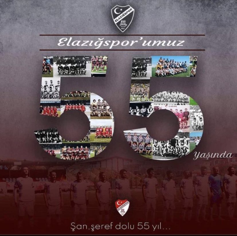 23kaanonal's tweet photo. En kısa sürede eski günlerine dönmen umuduyla, nice zaferlere...
Şehrin Tek Markası Elazığspor. 

#TekMarka #Elazığspor55Yaşında https://t.co/DkzdSmfEQh