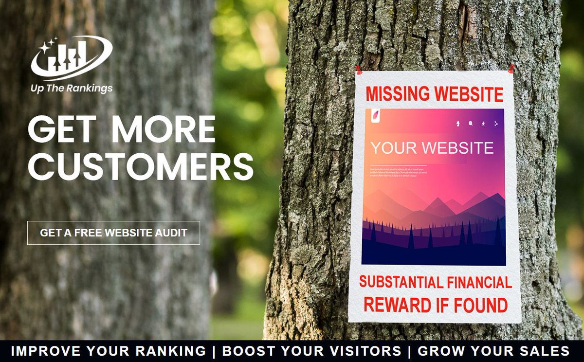 RankingsUp's tweet photo. If customers can't find your website, you'll find you'll have less customers! Let us help you improve your search engine rankings, boost your website visitors and ultimately grow your sales
#SEOExperts #SEOHampshire #SEOBerkshire #LocalSEOTips #SEOForSmallBusiness https://t.co/OnlXRcblUH