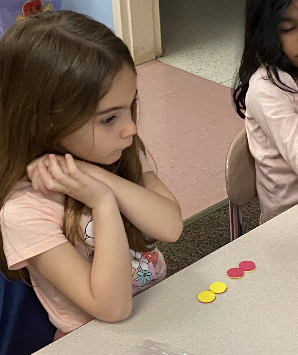 AngelaRanous's tweet photo. Our Kinders practiced partners of 5 through story problems and a game applying critical thinking skills. @OtterBias @JoTysor @oakgrovees #itsbetterinthegrove https://t.co/Sk4fAHoJ9T