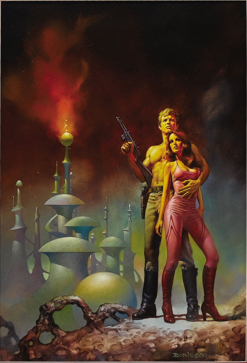 buse_chris's tweet photo. BORIS VALLEJO IN THE 22ND CENTURY
Flash, a-ha! https://t.co/0MgGVbEFBP