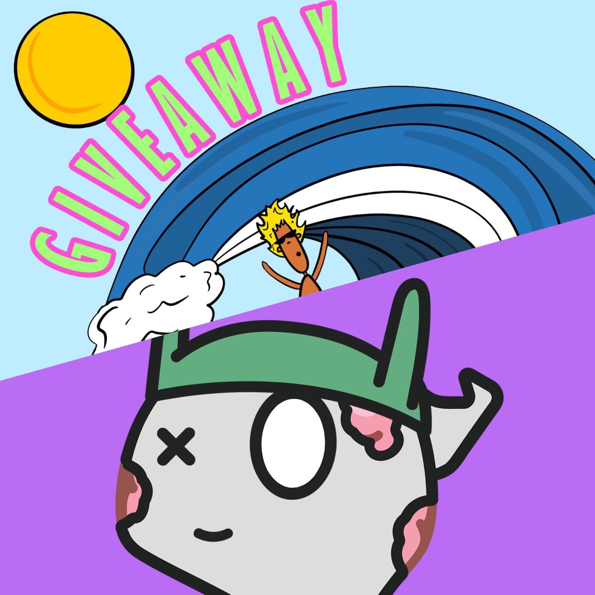 little_surfers's tweet photo. Hit a new Twitter milestone so we are giving away a @LongLostNFT💎                                                RULES:Join the discord🔥 https://t.co/i3MbGaA3zl                                                                 React in the giveaway channel to enter🎉 #NFT #ETH https://t.co/QsVbw7OT4I