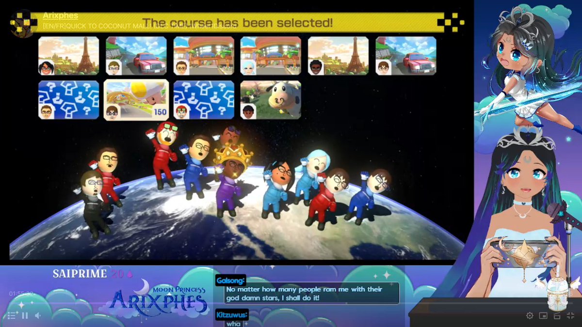 Arixphes's tweet photo. This Screen shot of all of my friends coming to play Mario Kart 8 and have fun just really warms my heart a ton.
Thank you everyone who joined. (I don't want to tag you all by name to prevent any spam but feel free to out yourselves)
#AriARMY
#Vtuber
#ENVtuber https://t.co/uTb32xkn1U