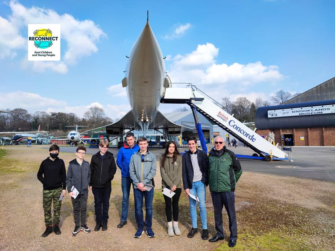 On Sunday a group of Kent Air Cadets visited The Brooklands Museum courtesy of the "Reconnect" Scheme from Kent County Council.  Everyone had a great time and thoroughly enjoyed themselves.