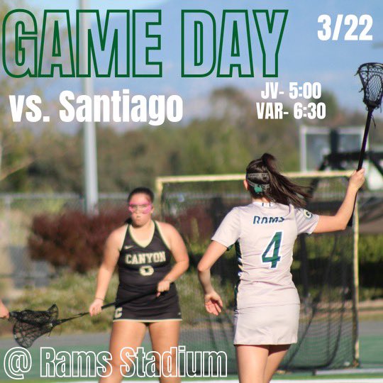 🐏  vs. 🦈 

🚨HOME GAME TONIGHT 🚨 

Come out and support your Rams in their Match up against <a href="/sharks_girlslax/">SHS Girls Lacrosse</a>

<a href="/wearemesaathl/">John Broussard</a>