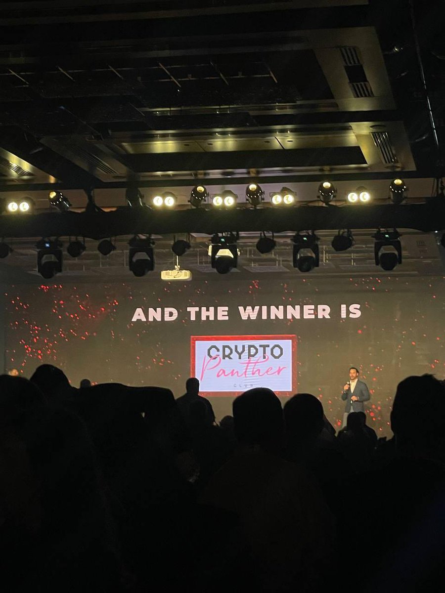 🚨 Crypto Panther Club won the NFT Project of The Year nomination @AIBCsummit! 🐯

Thank you all for the support! 👏 🎉 🥂

#NFTCommunity #NFTProject #NFTdrop #NFTartist