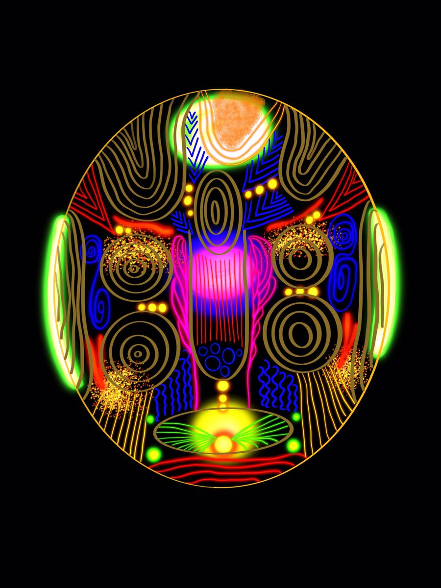 marbotonomu's tweet photo. 「Persona」
#ペルソナ
#面
#現代アート
#プロクリエイト
#art
#手書き
#lightlanguageart
#宇宙 https://t.co/CleEtqnels