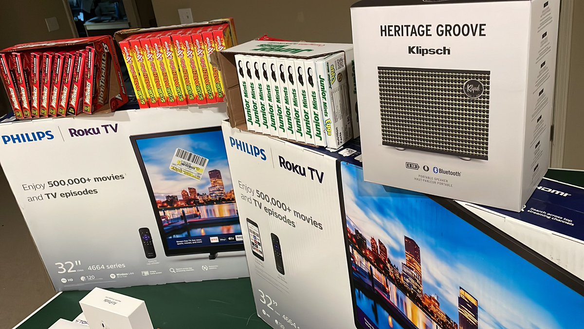 After Prom giveaways are piling up.