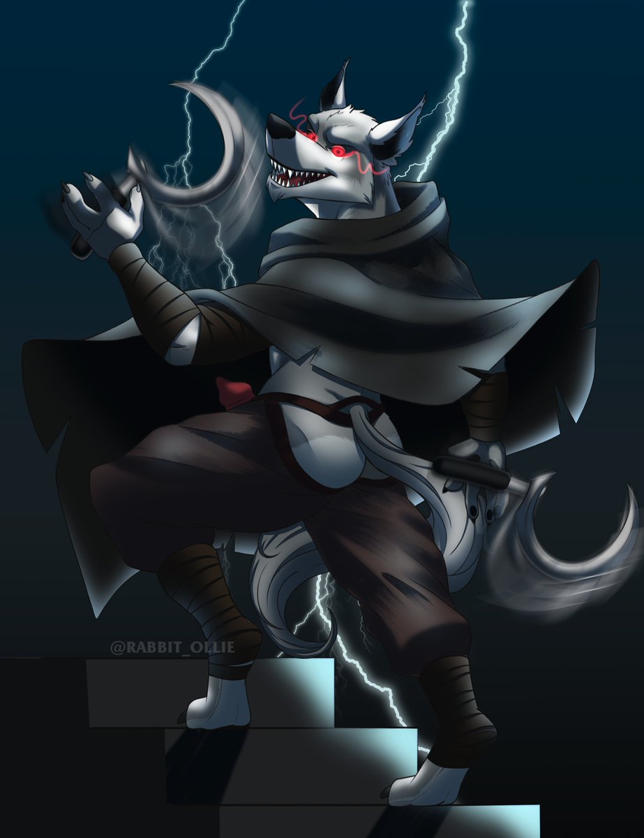 rabbit_ollie's tweet photo. Fear me if you dare... 🐺
#furryart #nsfw #PussInBoots https://t.co/RWPZpiogYW