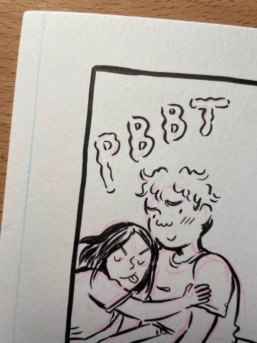 8 pages left to ink! Single digits!!! Holy heck! It's weird to work on something for so long and suddenly the end is in sight!! 