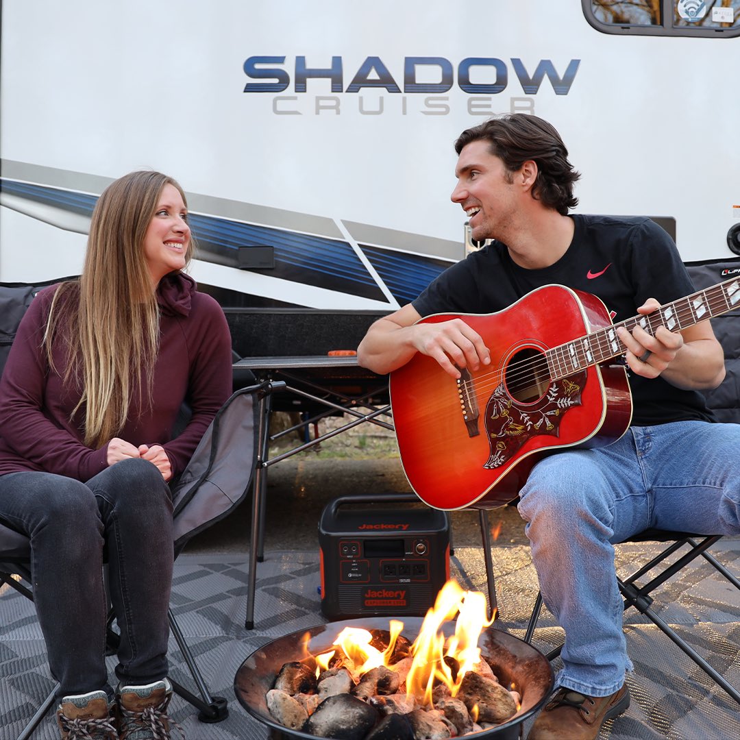 johnkingcountry's tweet photo. Could we be more awkward? Find out tomorrow at 5pm for the 1st #CampfireSession of the year. Gonna make Hannah feel uncomfortable as I sing a song I wrote for her, to her, while being filmed ππ« @sptbgtoyota @jackeryinc @BlueOxProducts @EvamorWater @johnnybhaircare #Sponsored https://t.co/N4QJbDxv4p