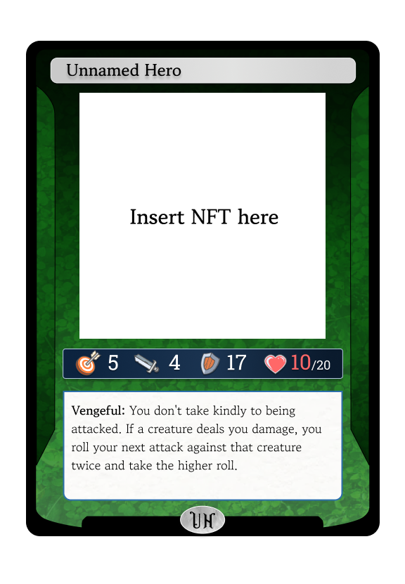 UnlikelyHeroNFT's tweet photo. Which collections would look best in green? https://t.co/b87cwnDISw
