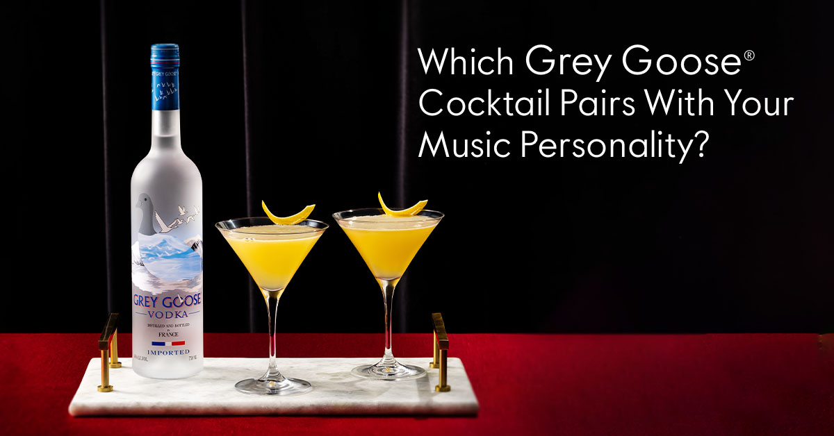 Which @GreyGoose cocktail pairs with your music personality? #GGxGRAMMYs

Take the quiz 👉 grm.my/36BPXx6