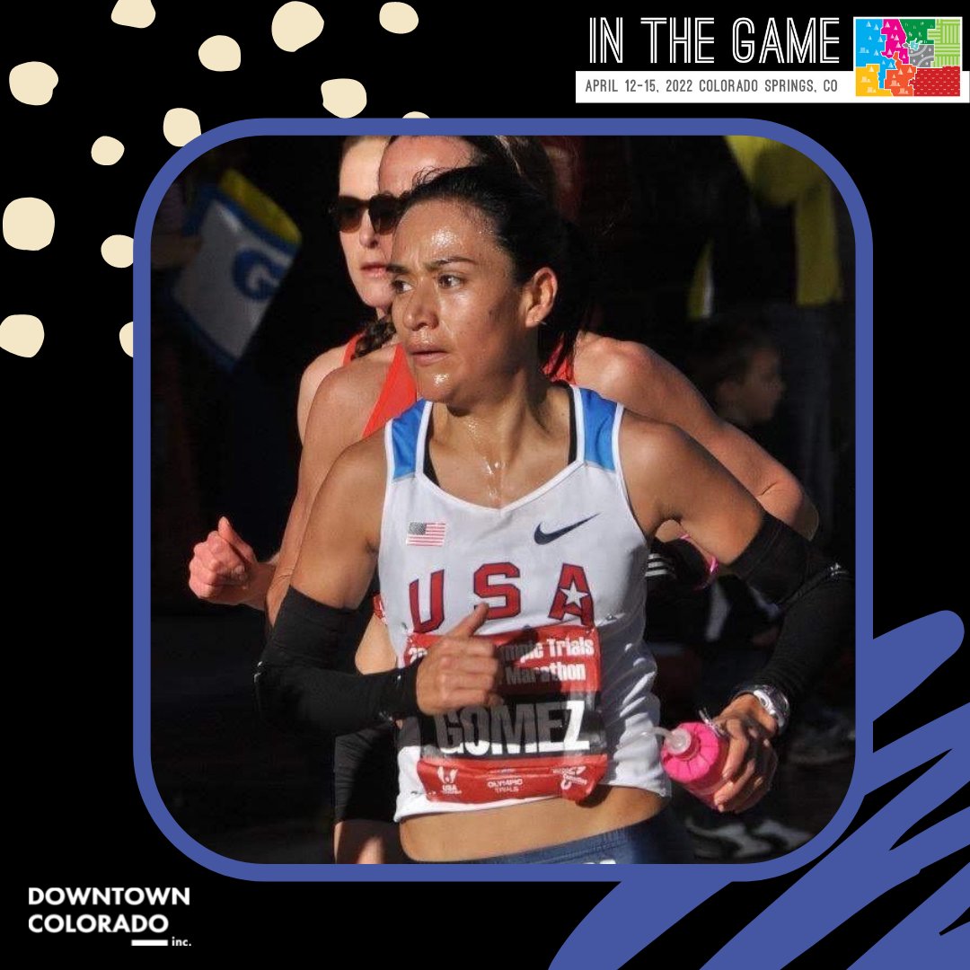 Downtown Colorado, Inc. (DCI) is honored to present Zoila Gomez, a San Luis Valley Olympian, at the Olympic + Paralympic Museum in Colorado Springs. #DCIVibrantDowntown #DCIINTHEGAME #DowntownCS #Downtown_CS #DowntownColoradoSprings