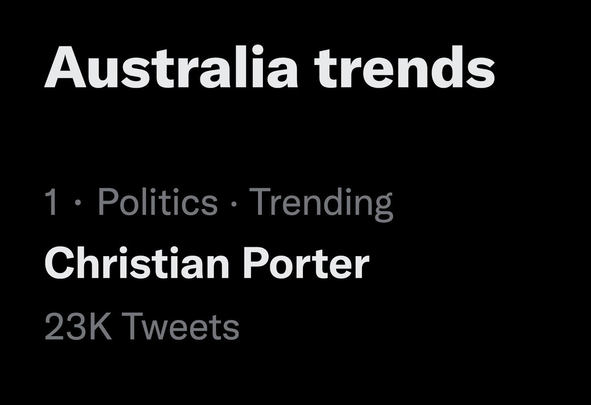 PM “GUTLESS”: Australians have labelled Scott Morrison “gutless” for “running away and hiding from” a Christian Porter inquiry, and say, as PM, he must front up and address the matter. Christian Porter is trending number one across the nation as Aussies demand action. #auspol