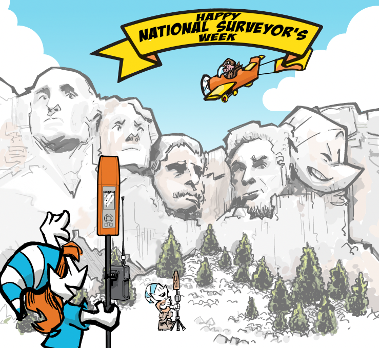 Fun fact: Three of the presidents on Mount Rushmore were land surveyors. Can you guess which one wasn’t?

#badelf #geoholics #landsurveying #gis #mapping #gnss #geodesy #geospatial #esri