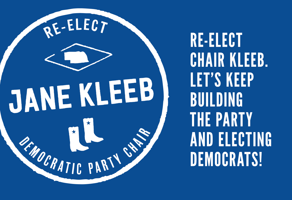 janekleeb's tweet photo. I stand before you as the proud @NebraskaDems State Party Chair and I am running for re-election! Our convention is April 2 which you can watch on the NDP Facebook page. The best way you can support my re-election is the be a #NebDems monthly donor: https://t.co/48XVxaQyMp https://t.co/ec9aIwbghE
