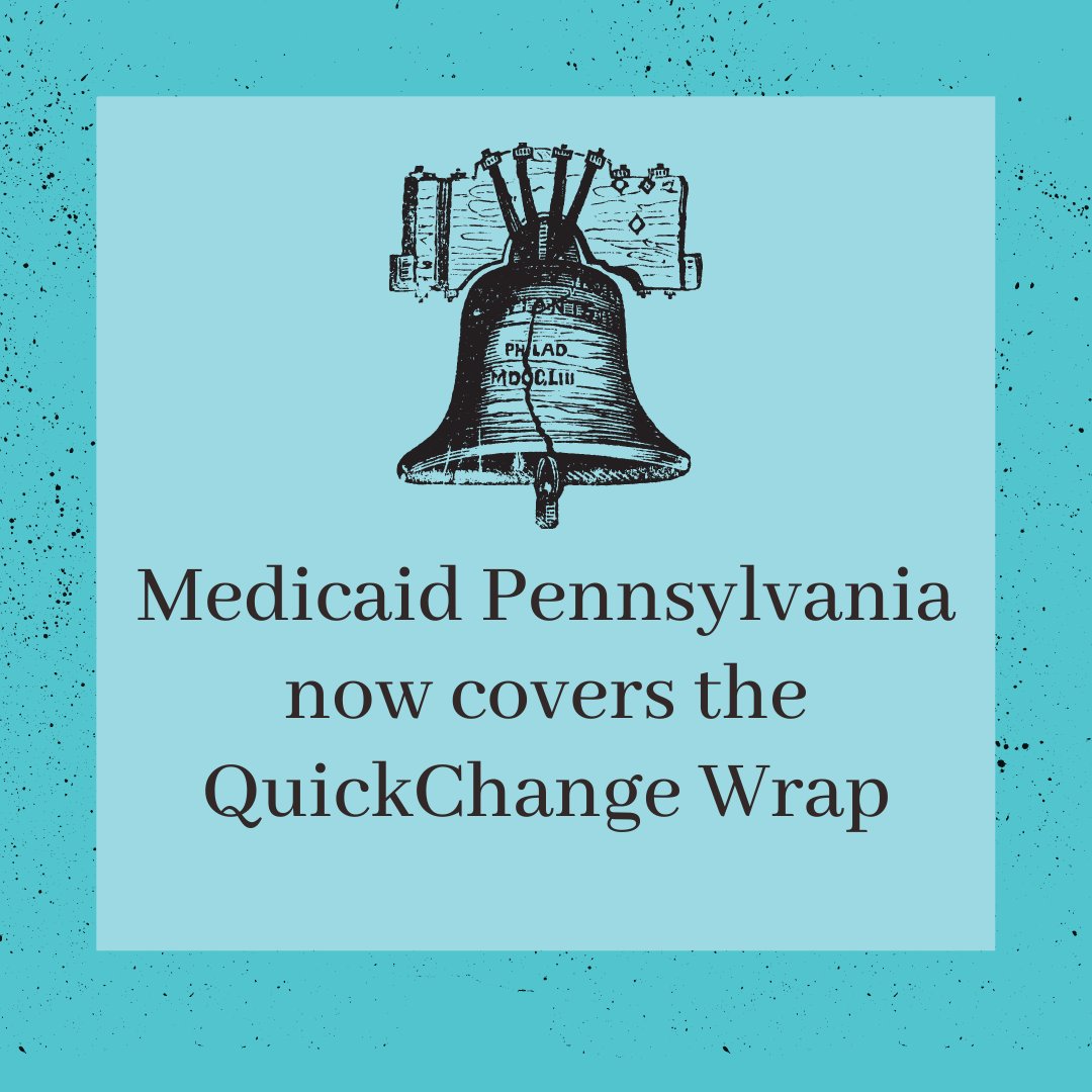Medicaid Pennsylvania is the latest state to offer coverage of the #QuickChangeWrap under some of their plans!

📞 Contact your provider today to ask about the #QuickChangeWrap!

#Pennsylvania #Medicaid #healthcare #caregiversupport #urinaryincontinence #medicaidcoverage