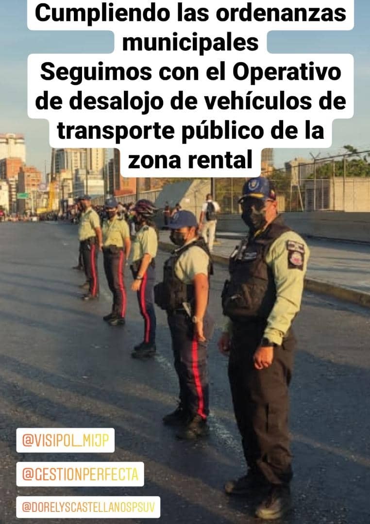 Policía de Caracas tweet media