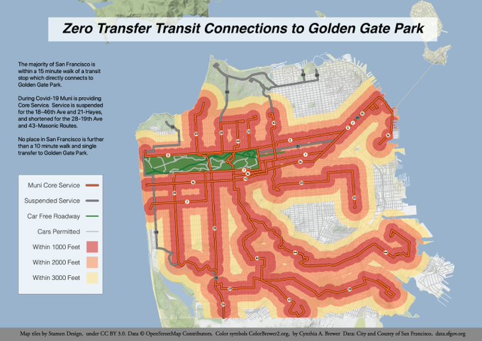 We want to make it possible for every San Franciscan—from every neighborhood—to easily access Golden Gate Park.