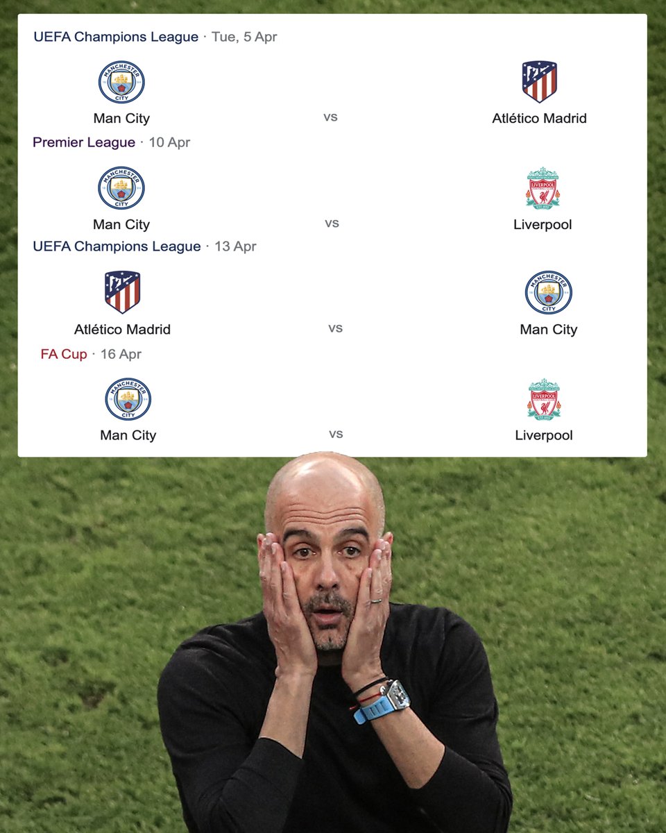 ESPNUK's tweet photo. This run of games for Man City 😳 https://t.co/tkI6bBrhK2