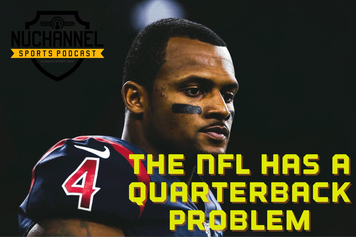 NuChannelSports's tweet photo. CHECKOUT THIS NEW ARTICLE AT
https://t.co/5LGMYXEFmI
The NFL Has a A Quarterback Problem
🔥GOOD READ🔥
Written by: @ChrisNUchannel1
#nfl #NFLTwitter #DeshaunWatson #sportsarticle #sportspodcast
https://t.co/x5VMnBmdL5 https://t.co/tGcmKGcWXu